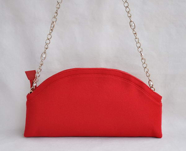 Fake Chanel Paris Moscow Romanov Chain Clutch A36017 Red On Sale - Click Image to Close